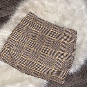 Plaid skirt